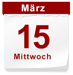 kalenderblatt 15 maerz