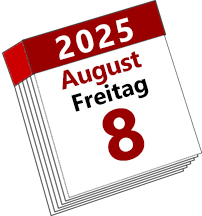 kalenderblatt 2025 freitag