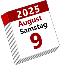 kalenderblatt 2025 samstag